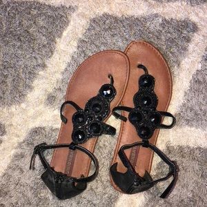 Black Sandals